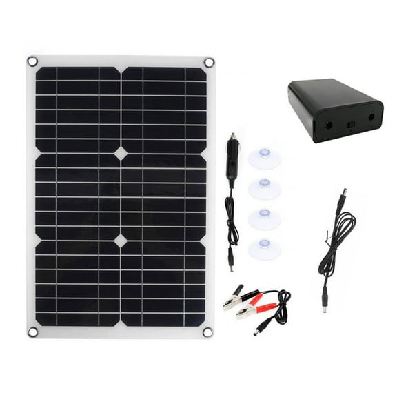 20W 800L/H DC12V Brushless Solar Water Pump Set with Panel for Garden Pool Fountain
