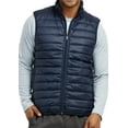 thumbnail image 4 of Men's Lightweight Full Zip Puffer Vest, Navy L, 1 Count, 1 Pack, 4 of 4
