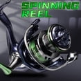 thumbnail image 3 of Ultralight Spinning Fishing Reel Gear Ratio 5.2:1 13+1bb Max Drag Power Fishing Tackle With Metal Handle, 3 of 9