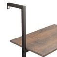 thumbnail image 5 of vidaXL 5-Tier Leaning Shelf Black 25.2"x13.8"x72.8", 5 of 23