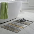 thumbnail image 2 of Yuma Indoor/Outdoor Grey Southwest 1'8" x 2'6" Non-Skid Accent Rug, 2 of 8