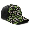 thumbnail image 3 of Design Pattern Baseball Cap – Stylish Spliced Design Adjustable Trucker Hat with Full Print Front & Brim, Breathable Cotton Blend Snapback for Sports, Travel & Daily Wear, 3 of 3