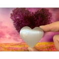 thumbnail image 2 of Selenite Heart, Puffy Heart, 1.75" - 2", Palm Pocket Heart, 2 of 8