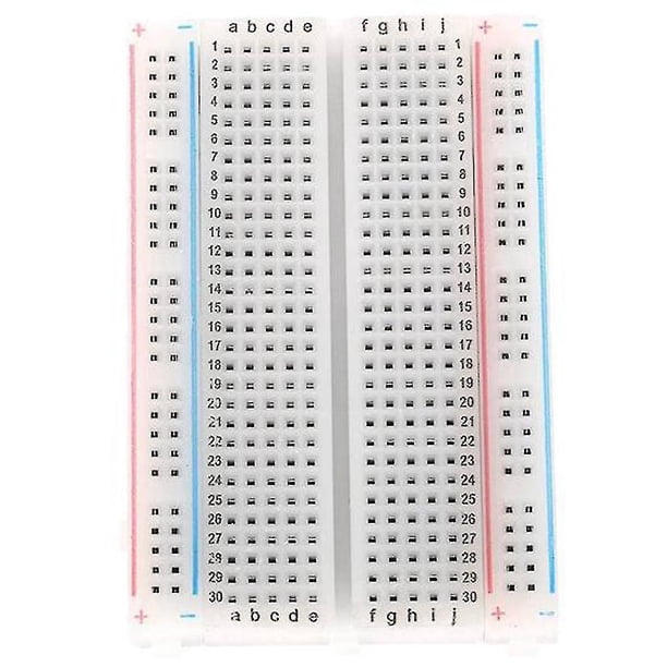 10 piezas Pcb prueba mini placa de pruebas 400 contactos 8,5 x 5,5 cm