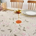 thumbnail image 6 of Vinyl Oilcloth Tablecloth Rectangle Spillproof Wipeable Stainproof PVC Plastic Waterproof Tablecloths for Birthday,Christmas,Banquet Kitchen Dining Tablecloth - 54 x 84 Inch, 6 of 6