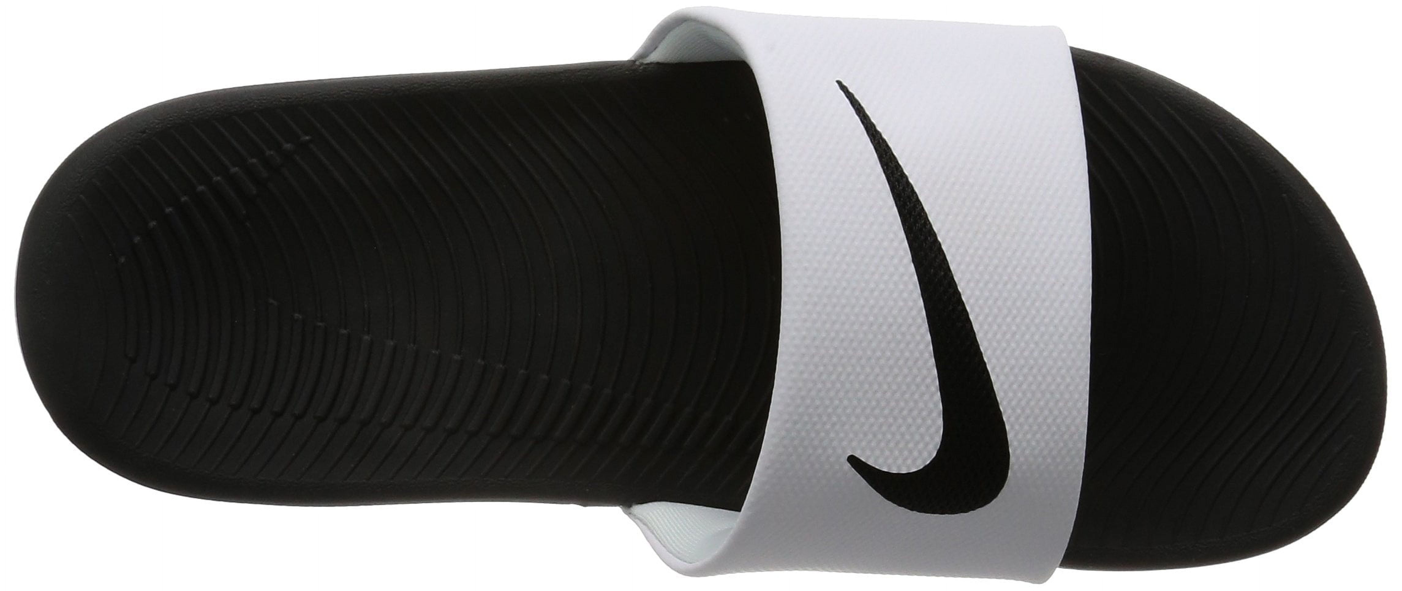 Nike slides gold 2025 and black