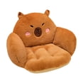 thumbnail image 1 of Cojín del cojín de la silla de felpa asiento del piso del cojín con la almohadilla del asiento de animal lindo liviano para el dormitorio decoración Estilo B, 1 of 8