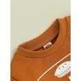 thumbnail image 5 of LMLYSoH Kids Baby Sweatshirt Thanksgiving Letter Print Long Sleeve Pullovers Autumn Tops for Toddler Cute Fall Clothes, 5 of 9
