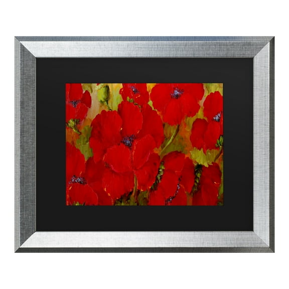 Trademark Fine Art 'Poppies' Canvas Art by Anonymous