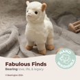 thumbnail image 4 of Bearington Alma Plush Stuffed Animal Llama, 10 inches, 4 of 7