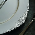 thumbnail image 5 of Balsa Circle 6 Silver 13" Acrylic Round Charger Plates Decorations Embossed Rim, 5 of 8