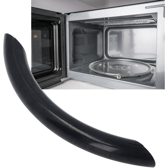 Microwave Door Handle, Easy Installation Microwave Door Handle Replacement Anti Slip Electric Microwave Handle Designed for 8169738 Microwave Oven