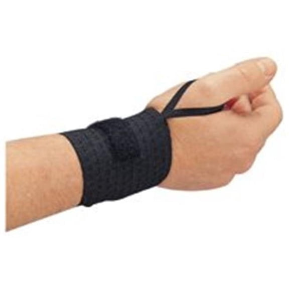 Allegro Rist-Rap, Black, One Size Fits All, Elastic, 1 PR (037-7211)