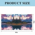 thumbnail image 5 of 1 Piece Magnetic Fluorescent Light Covers, 2x4 Ft,Modern Landscape Maple Snow Mountain Lake Magnetic Light Covers for Ceiling Lights Classroom Office Home Decor, 5 of 9