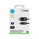 thumbnail image 5 of Cable Belkin Mini DisplayPort a HDMI 4K de 1,8 m, color blanco y negro, 5 of 9