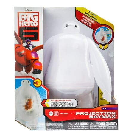 Big Hero 6 Projection Baymax Vinyl Action Figure with Sound