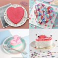 ANXPTIME Cake Pan Aluminum Cake Tray Removable Bottom Heart Shaped Cake ...