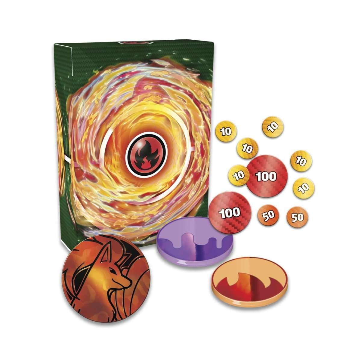 Pokemon Ninetales ex Deluxe Battle Deck (60 Cards & More)