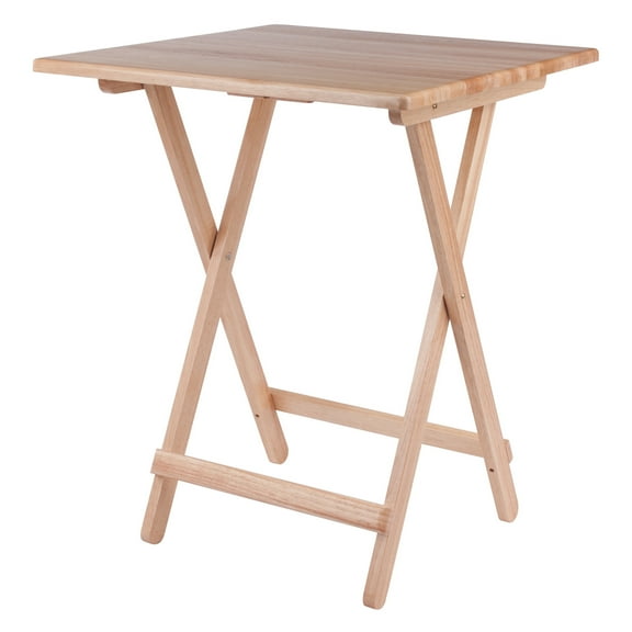 Winsome Delayne Oversized Foldable Table, Natural Finish