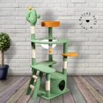 thumbnail image 2 of Rascador para Gatos con Torre, Juegos y Juguetes para Gatos Integrados - Castillo y Árbol Multifuncional, Mueble y Accesorios - Ideal Casas para Gatitos y Rascadores para Gato - Castillo Cat Tree, 2 of 8