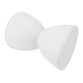 thumbnail image 4 of Hourglass Shaped Stool Plastic Modern Simple Nordic Style Household Round Stool For Bathroom Fitting Room,White, 4 of 8