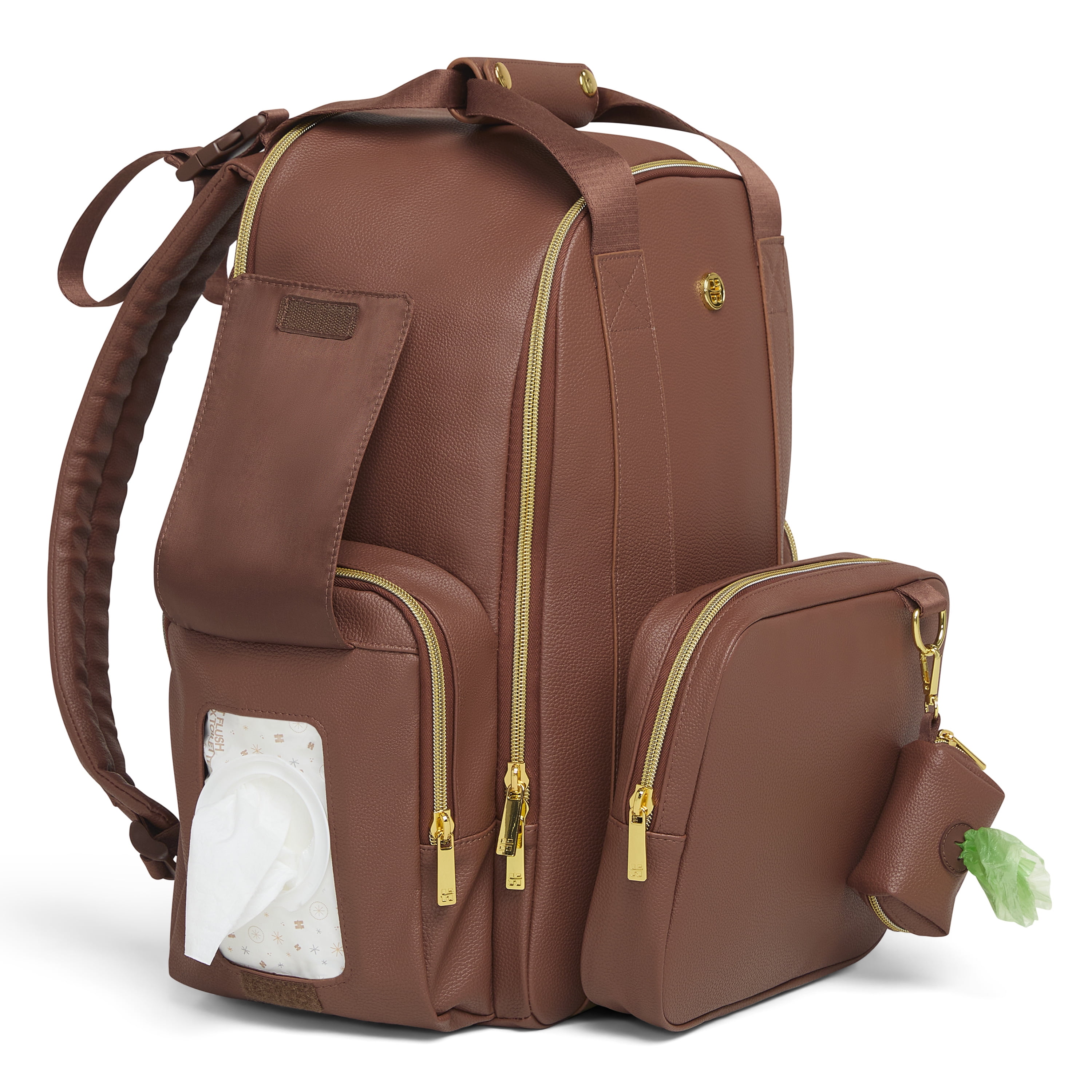 Huggies Sunshine Pack Diaper Bag, Cognac