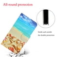 thumbnail image 5 of SaniMore for iPhone 14 Pro Max 6.7" 2022 Wallet Case, Color Painting Pattern with Kickstand Card Slots Detachable Wrist Strap Grils Women PU Leather Case Magnetic Clasp, Starfish, 5 of 8