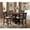 Light Chestnut/Tan, variant on Lavon 5-piece Oval Counter Height Dining Set Espresso