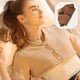thumbnail image 4 of Invierno Ante hombro -cuidado mujeres durmiendo hombro cuello fisioterapia proteger hombro - Marrón, 4 of 5