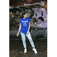 thumbnail image 4 of Autism Awareness Think Outside The Box Women's T-shirt, M, Royal, 4 of 5