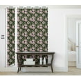 thumbnail image 5 of Ambesonne Spring Peel & Stick Wallpaper for Home, Roses Leaves Dark Colors, 13"x100", Soft Pink and Fern Green, 5 of 5