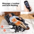thumbnail image 5 of MCombo Oversized Triple Motor Power Lift Recliner with Adjustable Headrest for Big Tall Elderly, Faux Leather(Black, Large-Wide), 5 of 10