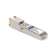 thumbnail image 3 of AddOn Cisco&reg; GLC-T-10G Compatible TAA 10GBase-TX SFP+ Transceiver (Copper, 30m, RJ-45) - For Data Networking - 1 x RJ-45 100/1000/10000Base-TX LAN10 Gigabit Ethernet - 100/1000/10000Base-TX - H..., 3 of 8
