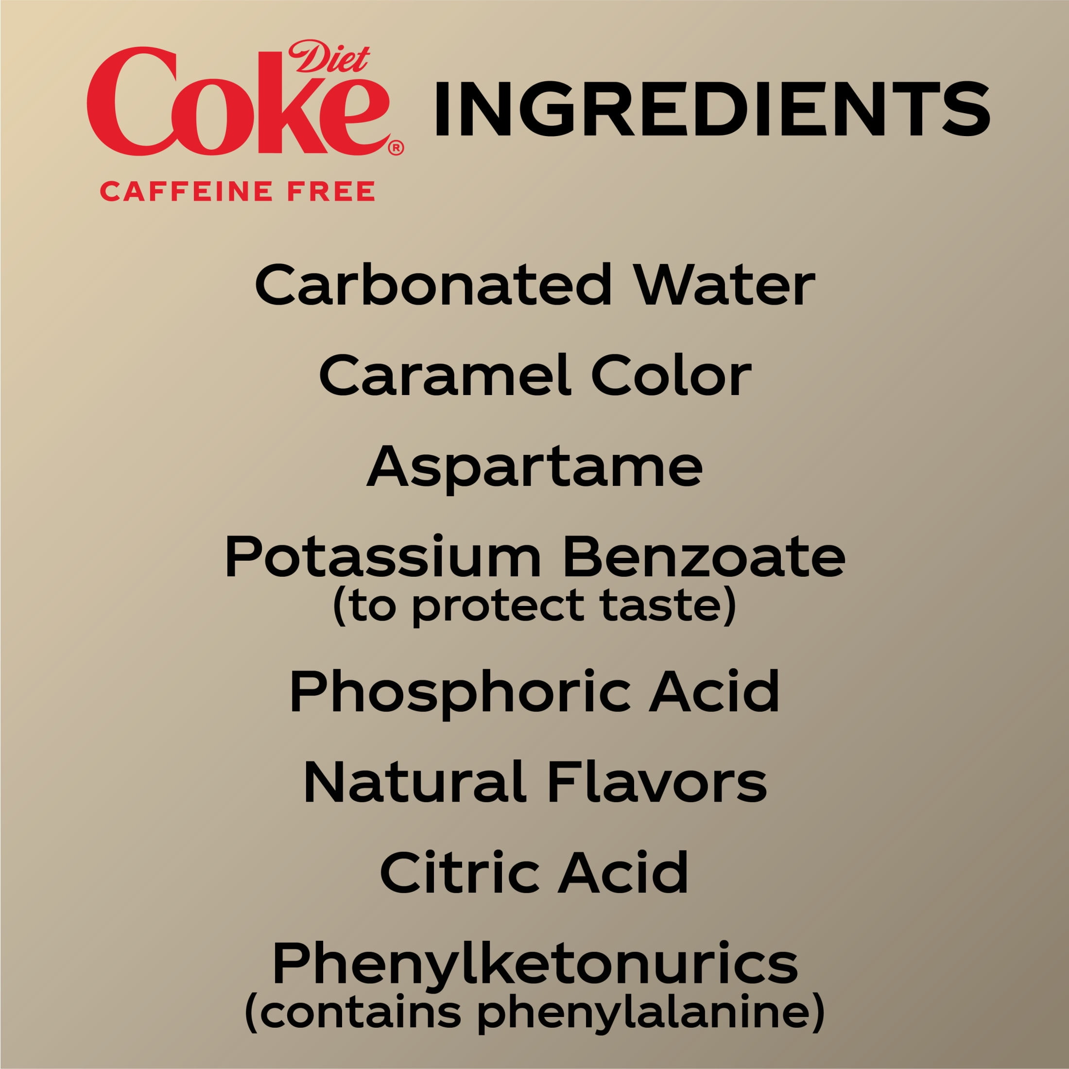 Diet Coke Caffeine-Free Soda Pop Mini Cans, 7.5 fl oz, 6 Pack