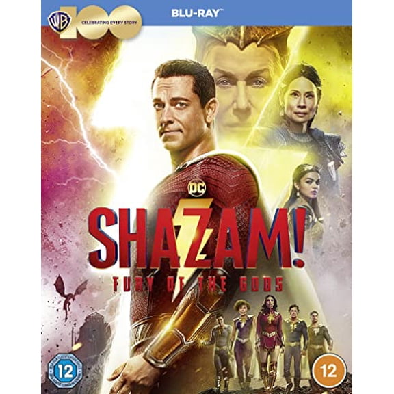 Shazam!: Fury of the Gods (Blu-ray) Adam Brody D.J. Cotrona Zachary Levi Helen Mirren Lucy Liu