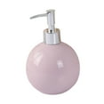 thumbnail image 4 of Dispensador de jabón de manos con bomba de 550 ml, recargable, para encimera de cocina y tocador. rosa, 4 of 9