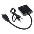 thumbnail image 3 of HDMI To VGA Converter Adapter, Male To Female Connection For PC Laptop PS3 Xbox 360 Monitor Projector, Supports 4K 1080P, 3 of 11