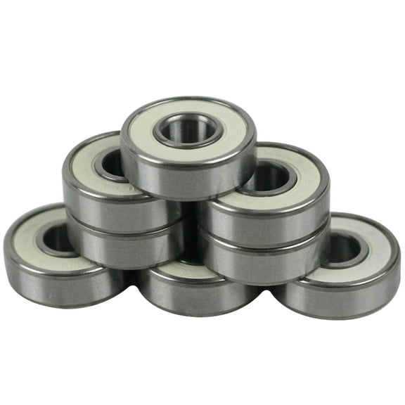 Bullseye Skateboard Bearings ABEC 9 Rated Set 8 Chrome Serviceable Ball Bearings