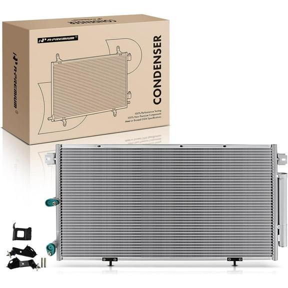 A-Premium Air Conditioning A/C Condenser Compatible with Lexus RX300 1999-2003 V6 3.0L, Replace# 8845048010