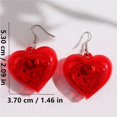 thumbnail image 5 of LICEWO LED Lights Heart Pendant Drop Earrings Jewelry Fashion Small Hoop Earrings, 5 of 12
