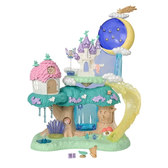 Calico Critters Woodland Wonder Fairy Castle, Dollhouse Playset with 1 Collectible Doll Figure