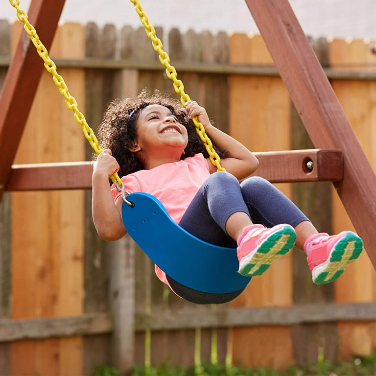 Shop - Jungle Gym Kingdom Swing Seat Heavy Duty 66" Chain Plastic Coa