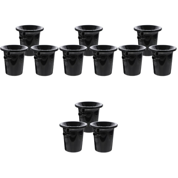 Supvox Wine Tasting Spittoon Black Perfect for Wine and Ice Use in Bars