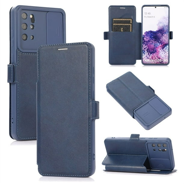Funda de cuero con tapa para Samsung Galaxy S21, S20, Note 20, Ultra Plus, A12, A72, A52, A32, A21S, A51, A71, A31 Fivean unisex