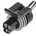 thumbnail image 3 of Standard Motor Eng.Management Air Conditioner Compressor Cut-Out Switch Connector S-619 Standard; OE Replacement; 1-3 Terminal; Female; Black And Purple, 3 of 3