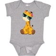 thumbnail image 3 of Inktastic Giraffe With Blue Sunglasses, Cute Giraffe Boys or Girls Baby Bodysuit, 3 of 5