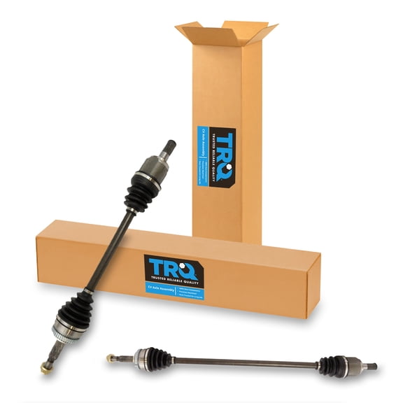 TRQ Front CV Axle Shaft Assembly Pair Set 2pc for Elantra Sedan GT 4 door AT CSA73007 Fits select: 2012-2016 HYUNDAI ELANTRA, 2011 HYUNDAI ELANTRA TOURING