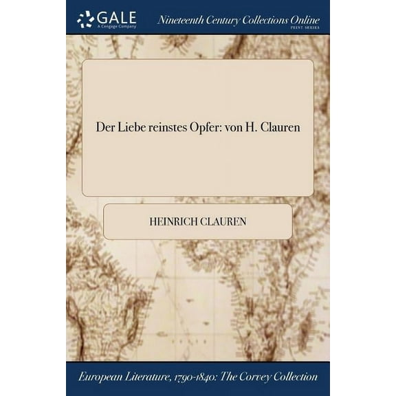 Der Liebe reinstes Opfer (Paperback)