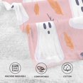 thumbnail image 5 of Yayeee 2 Pack Hand Towels for Bathroom 100% Cotton 16" x 28" Soft Absorbent Kitchen Towel, Cartoon Halloween Ghosts, 5 of 7
