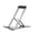 Silver, variant on tumgatte 2023 New Fashion Folding Bracket New Portable Lazy Tablet Bracket Foldable Desktop Aluminum Alloy Mobile Phone Bracket Clearance